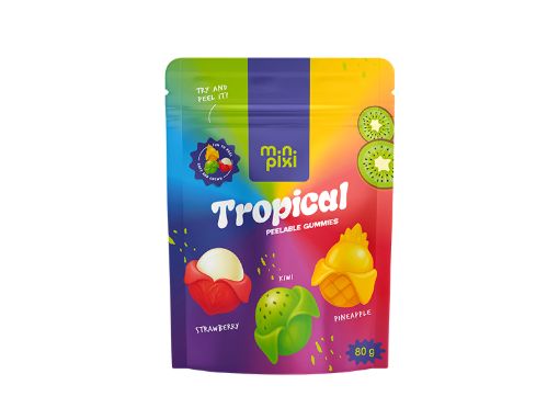 Мини Пикси Tropical белещи бонбони
