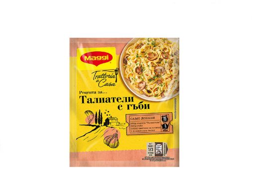 Maggi паста с гъби