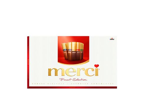 Шоколадови бонбони Merci 400 гр.