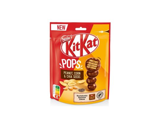 KitKat pops с фъстъци, царевица и семена чия