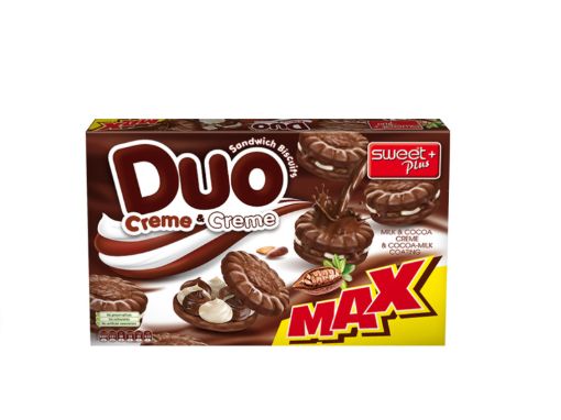 Слепени бисквити Duo Max с какаова глазура