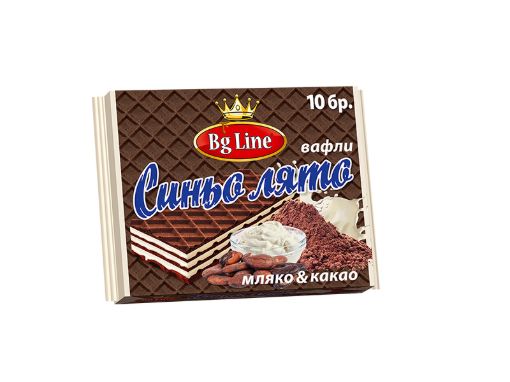 Пакет вафли Синьо лято с мляко