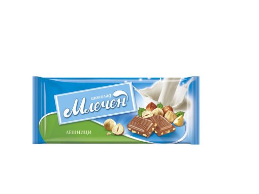 Млечен шоколад с лешници