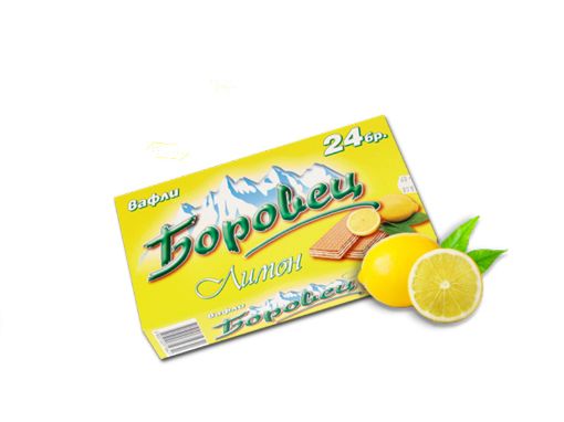 Вафли Боровец с лимон