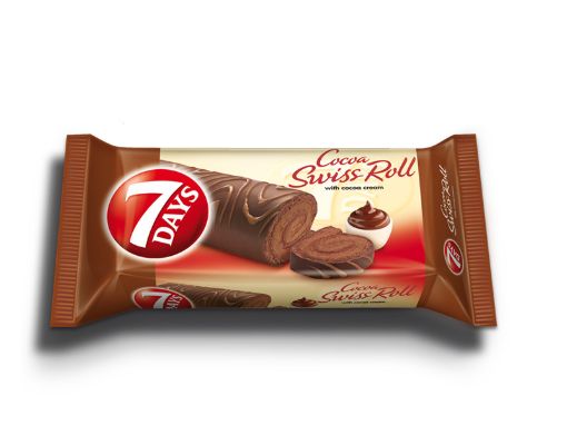 Swiss roll руло с глазура и какао
