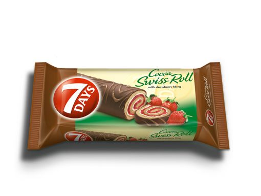 Swiss roll руло с глазура и ягода