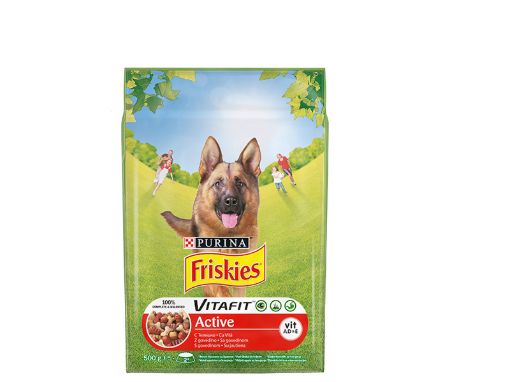 Friskies суха храна за кучета Active