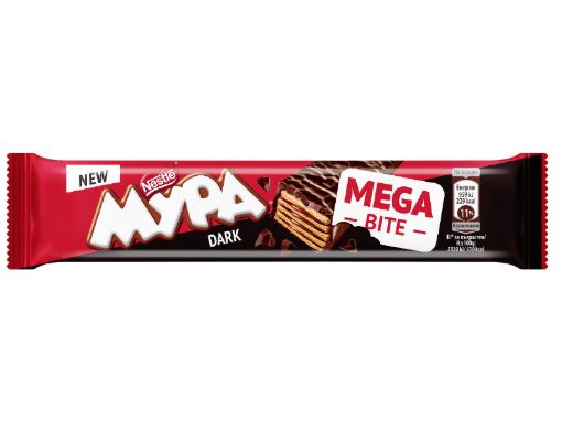 Мура MEGABite тъмен шоколад